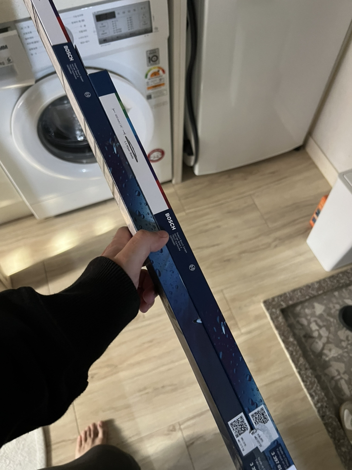 르노코리아 뉴SM3 600mm + 400mm 보쉬 클리어핏 Clearfi... 실사용 후기 | 효과 있을까? - 상품 이미지 2