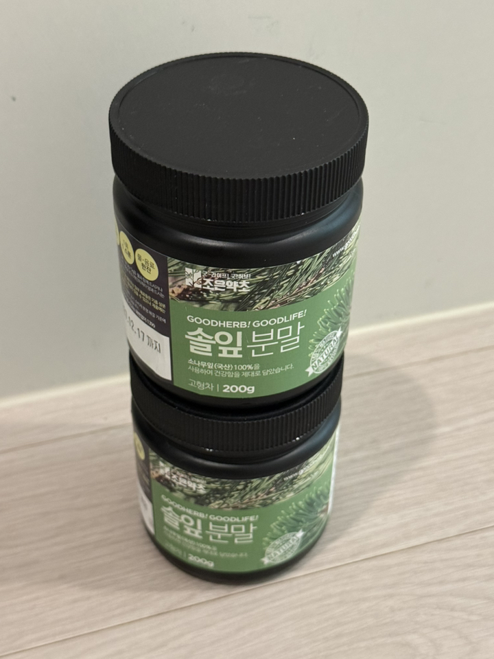 조은약초 솔잎 분말 200g, 1개 이미지 3