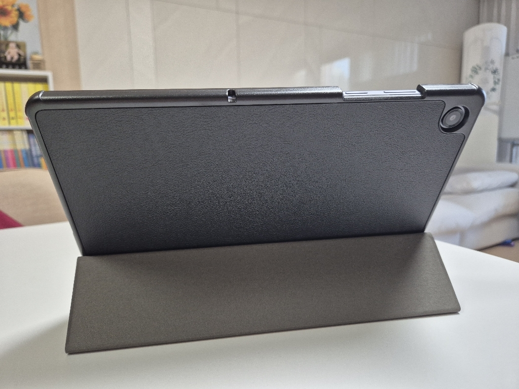 케이스나라 갤럭시탭 A11 플러스 / A11 호환 케이스 북커버 슬림 하드 A11+ 이미지 3