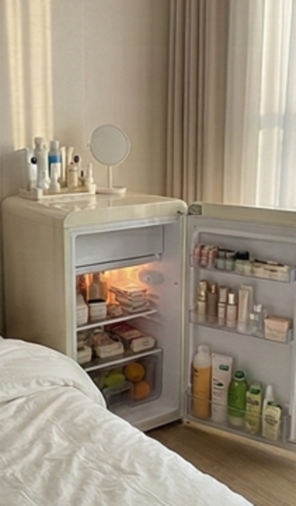 COOLM 1등급 프리미엄 빈티지 냉장고 미니 레트로냉장고 소형 음료수냉장고 업소용 가정용 쇼케이스 사무실 원룸 이미지 4