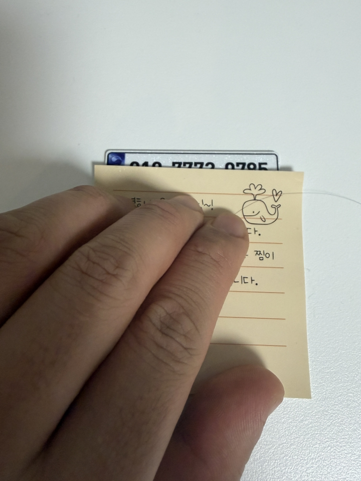 자동차키링 번호판 열쇠고리 스마트 키홀더 차량번호키링제작 실사용 후기 | 효과 있을까? - 상품 이미지 2