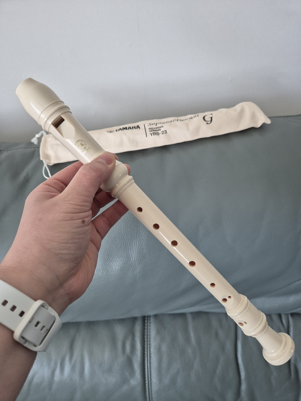 야마하 소프라노 리코더 YRS23G 저먼식 + 악기천 실사용 후기 | 효과 있을까? - 상품 이미지 2