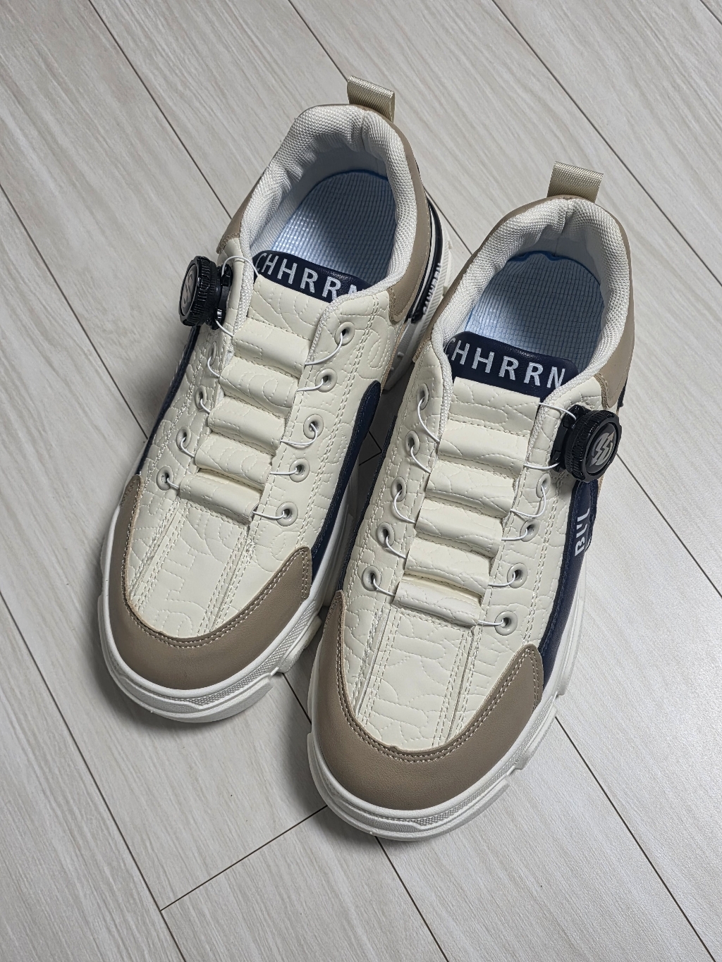 Modern Fashion 남자 발편한 다이얼 통굽 운동화 W40 이미지 2