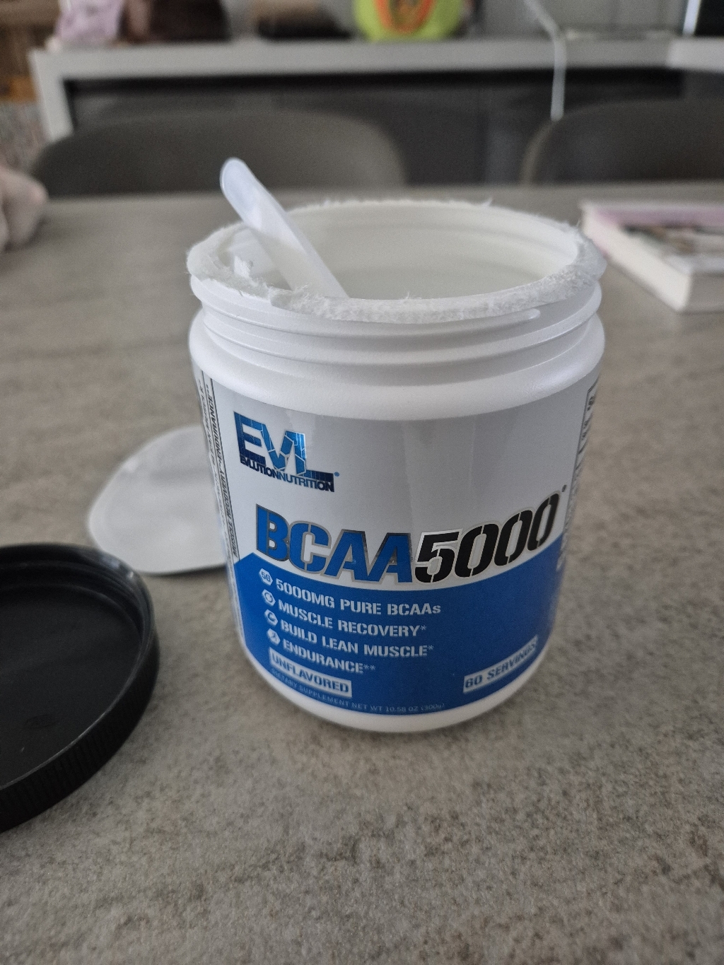 Evlution Nutrition BCAA 5000mg 언플레이버드 30... 맛있게 먹은 솔직 후기 - 상품 이미지 4