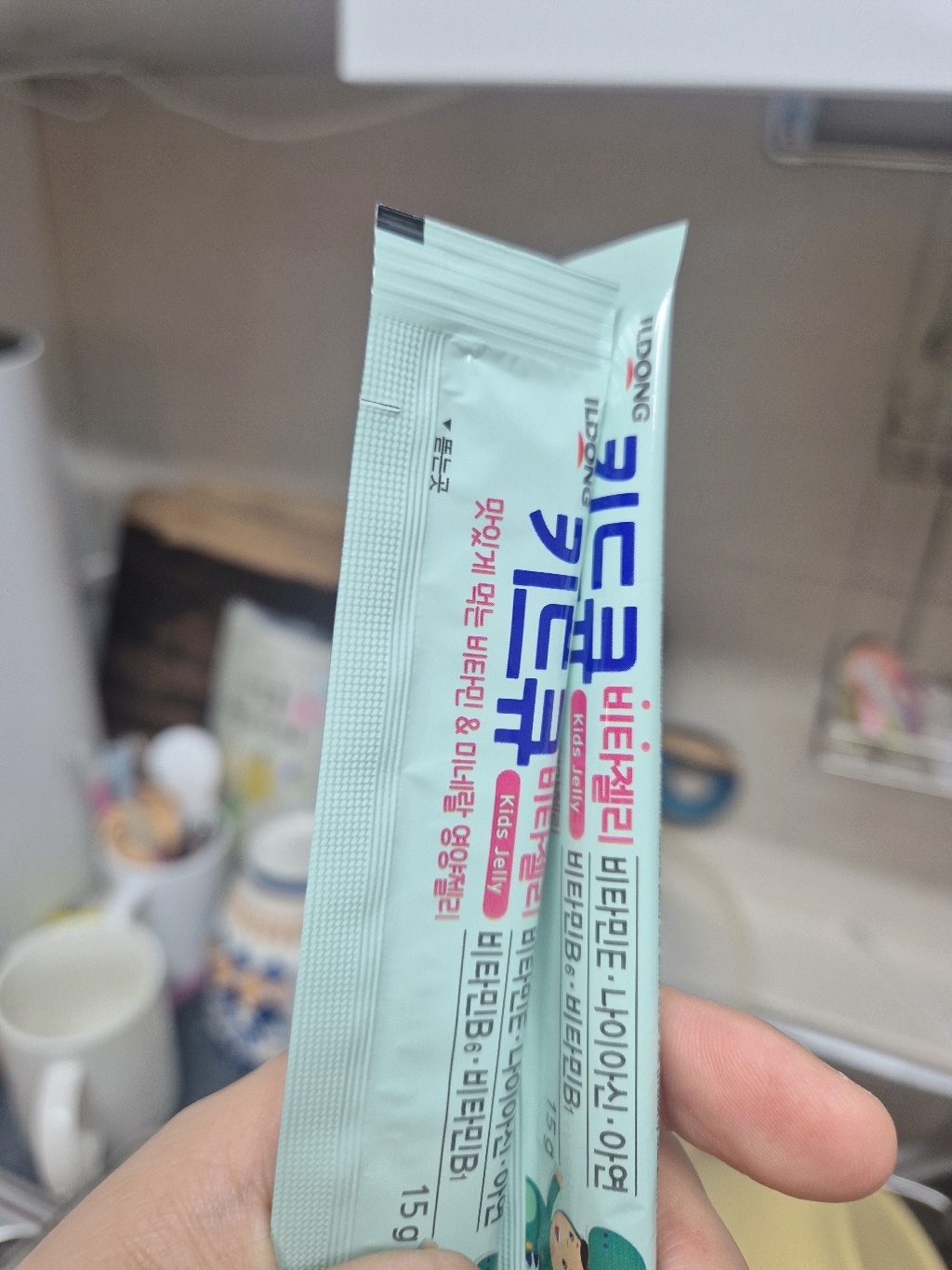 [런칭기념1+1] 일동제약 키드큐 비타젤리 40포 1+1 세트 600g, 2개 이미지 4