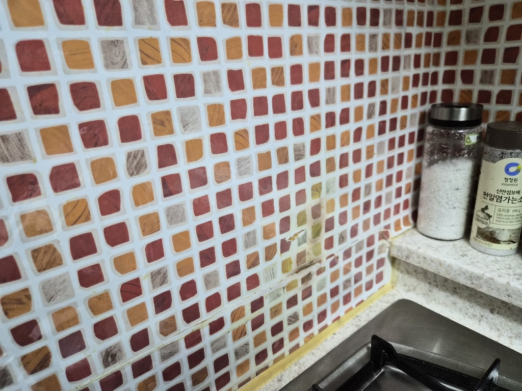 조은마음 가스렌지 주방 벽 오염방지 시트 기름 튐 방지 투명 시트지 솔직 후기 | 실사용자 리뷰 분석 - 상품 이미지 4