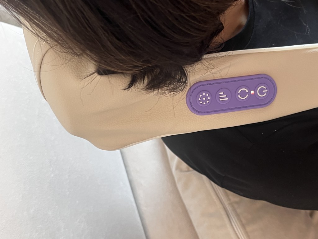 비스카 목 어깨 마사지기 지압 승모근 온열 안마기 이미지 3