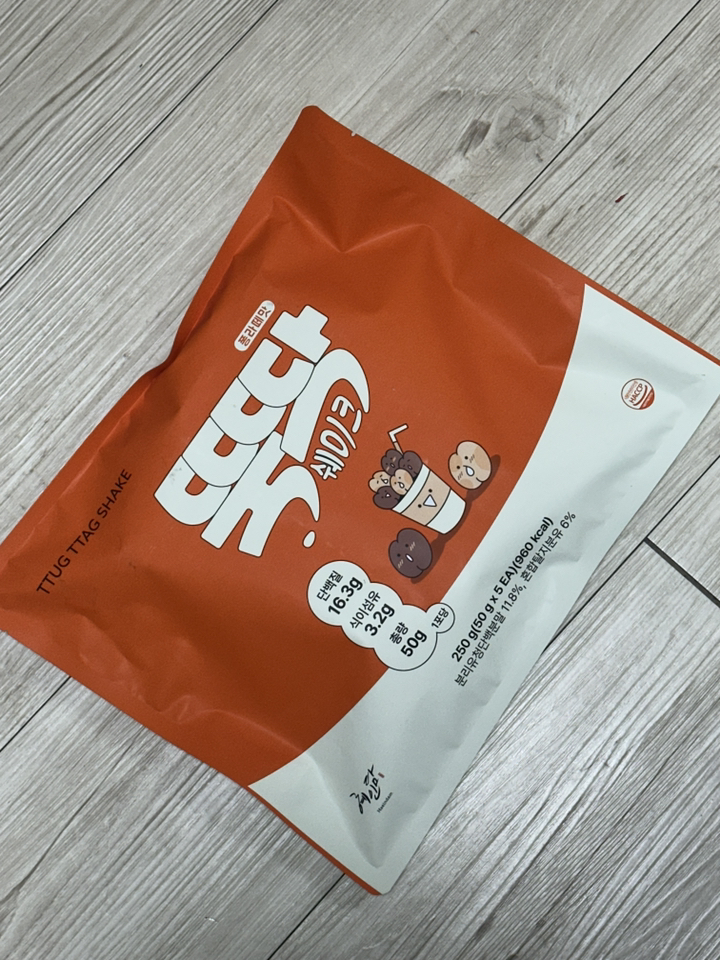 혜인담 식사대용 단백질 쉐이크 뚝딱쉐이크 퐁라떼맛 50g, 5개 솔직 후기 | 실사용자 리뷰 분석 - 상품 이미지 4