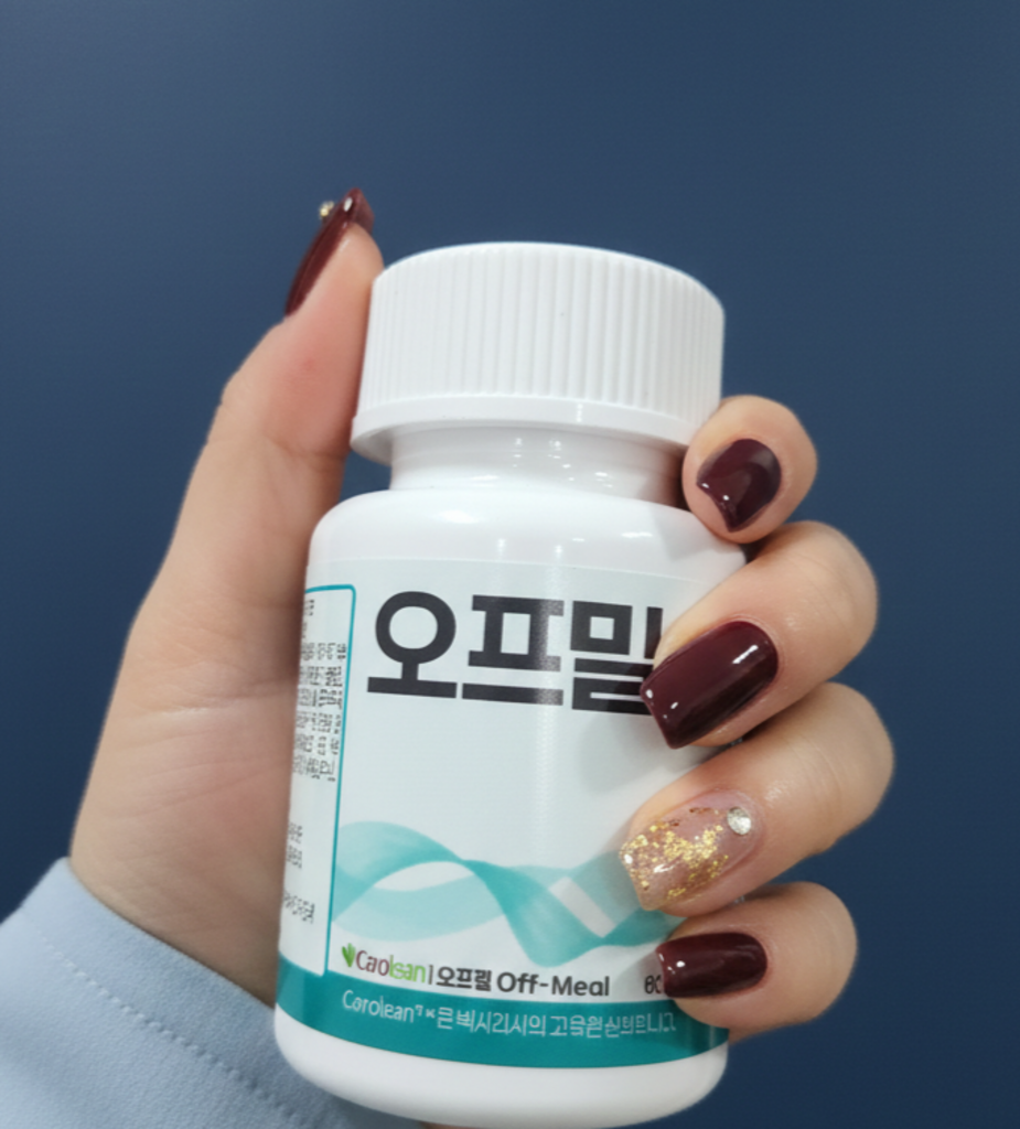 코어바이탈 케롤린 오프밀정 오프밀 난소화성말토덱스트린 60정, 1개 이미지 3
