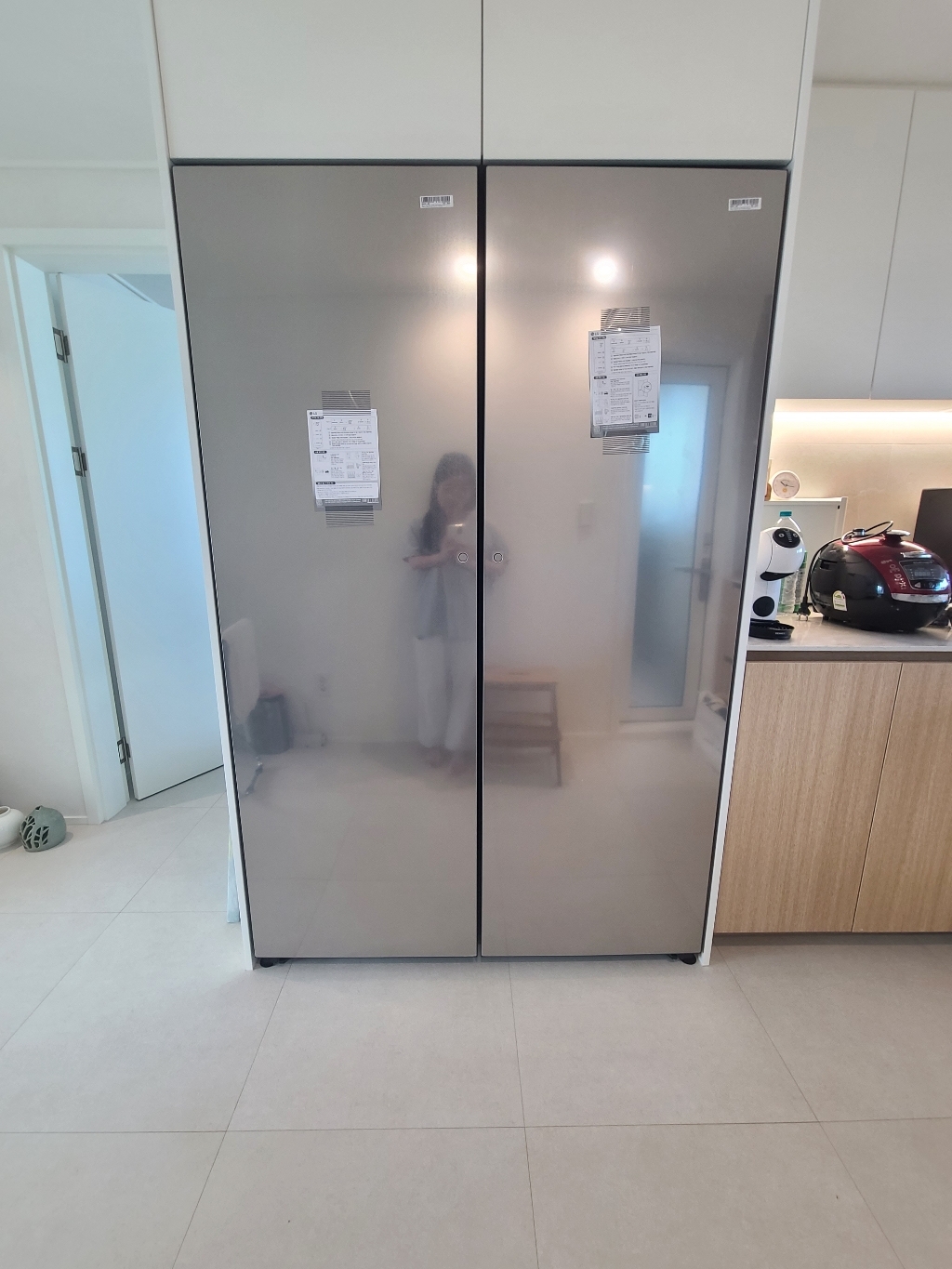 LG전자 컨버터블 패키지 Fit Max 좌열림 387L 냉장전용고 방문설... 개봉기 | 실사용 후기 - 상품 이미지 2