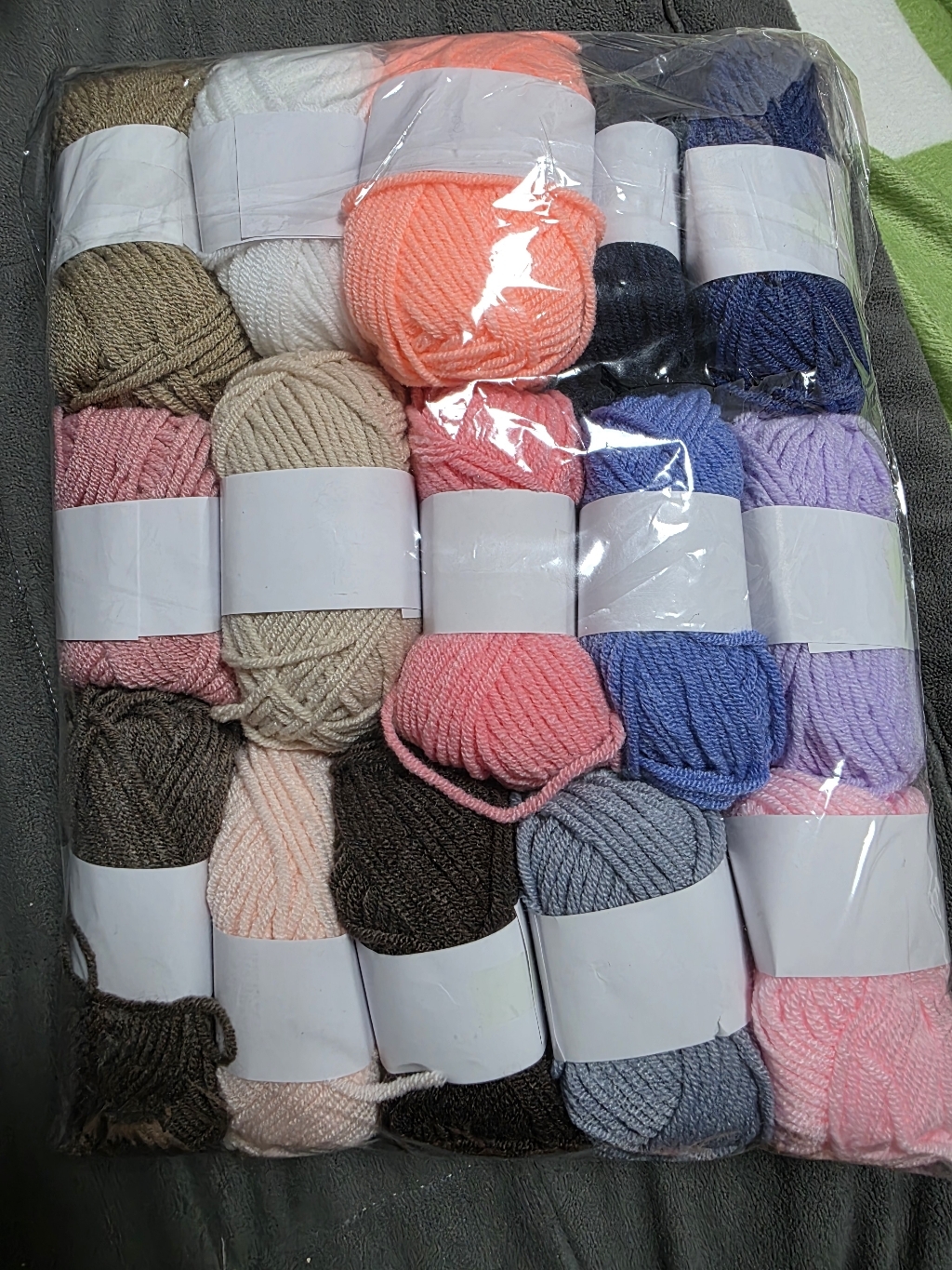 SC FMCG 컬러풀 털실 뜨개실 솔직 후기 | 취미생활 필수템 - 상품 이미지 4