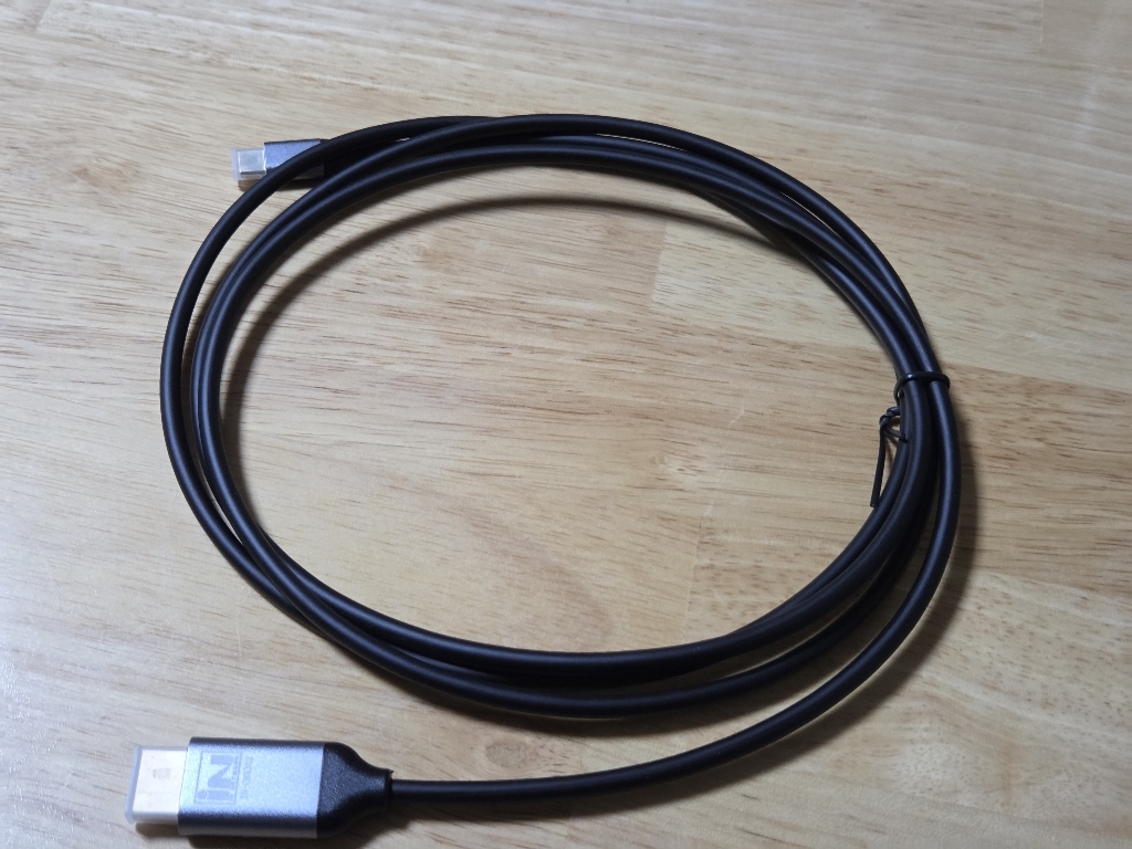 인네트워크 4K USB3.1 C타입 to HDMI 미러링 컨버터 케이블 ... 개봉기 | 실사용 후기 - 상품 이미지 4