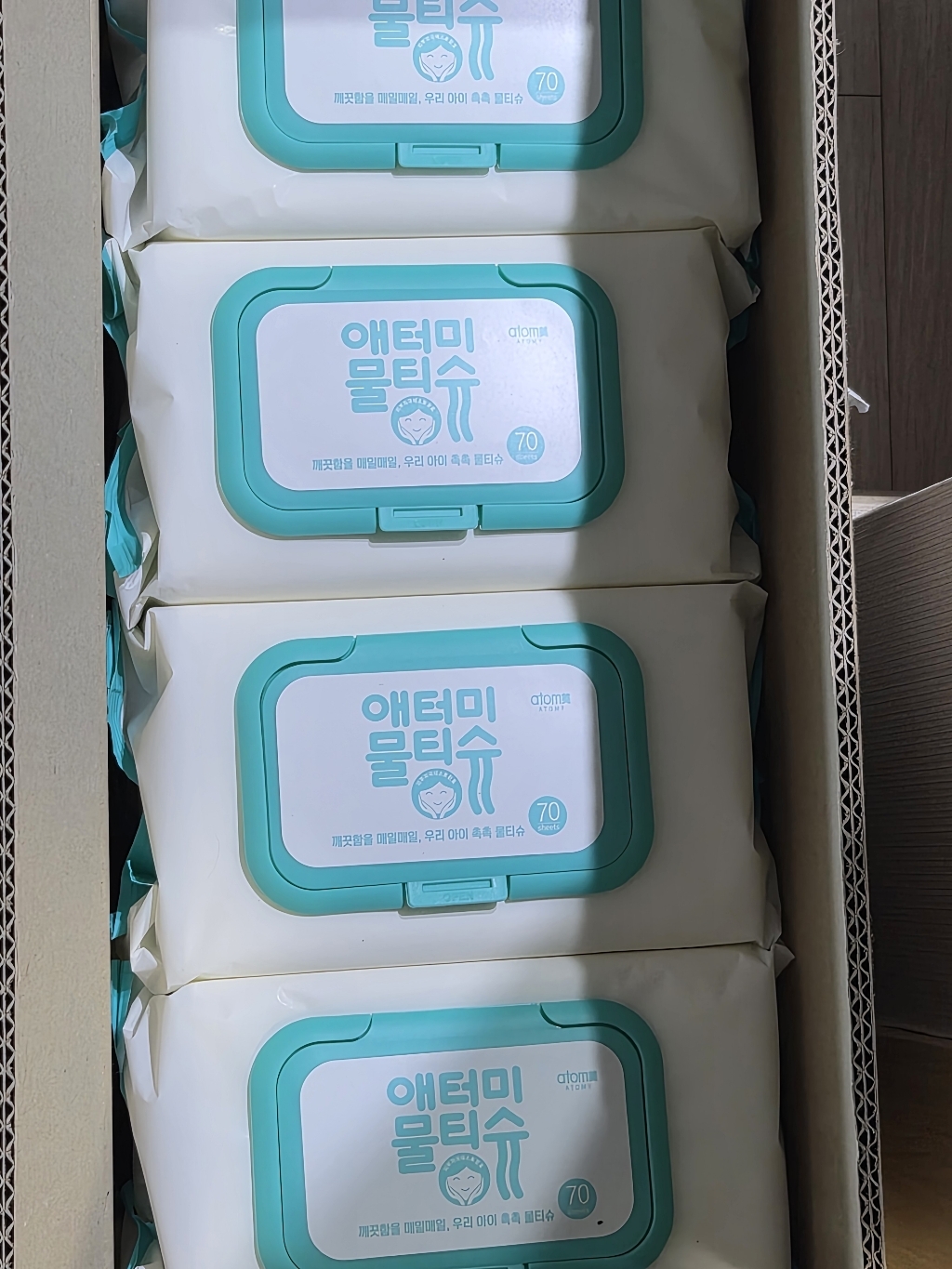 애터미 물티슈 캡형 70매, 8개 육아맘 솔직 후기 | 실사용 리뷰 - 상품 이미지 4