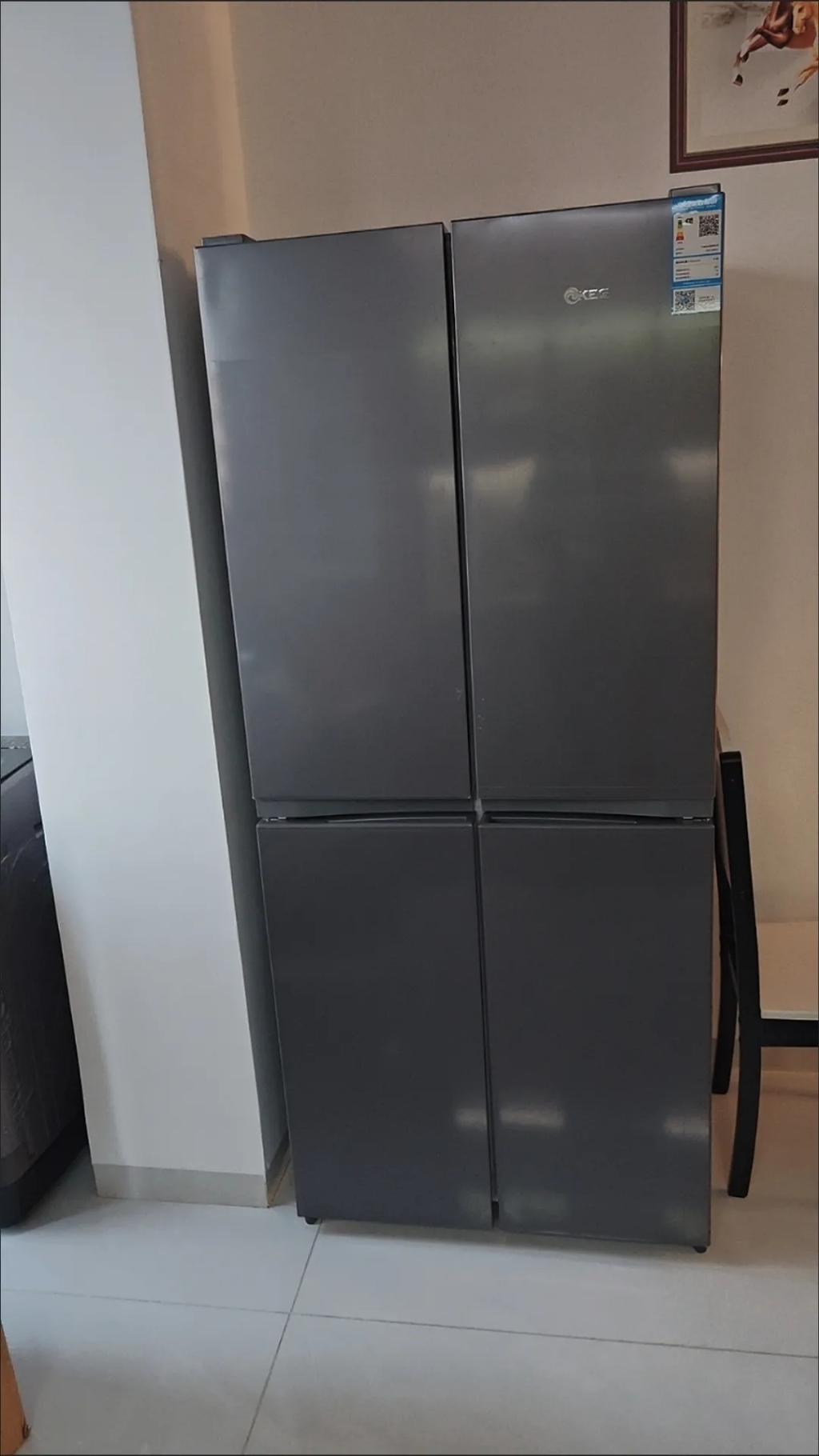 루메아 4도어 김치냉장고 대용량 빌트인 슬림 저소음 양문형 개봉기 | 실사용 후기 - 상품 이미지 2