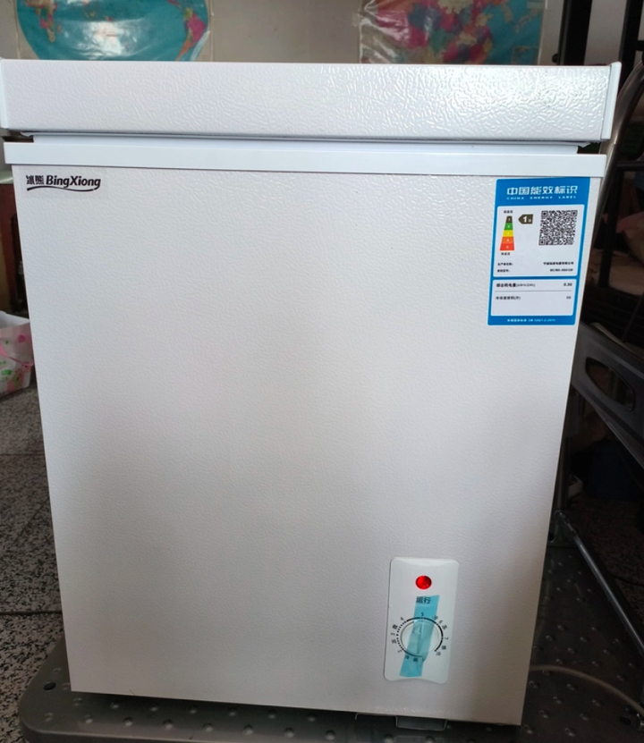 숨온도 일정한 냉기 미니 김치냉장고 1등급 가정용 소형 뚜껑형 1도어 개봉기 | 실사용 후기 - 상품 이미지 2