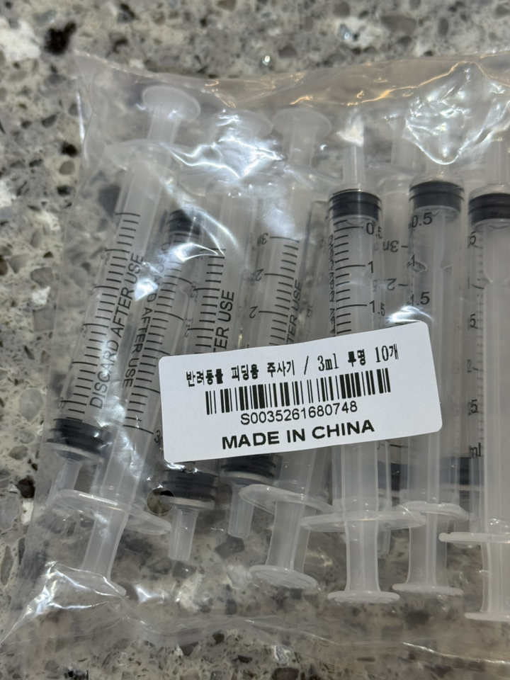 반려동물 피딩용 주사기 솔직 후기 | 실사용자 리뷰 분석 - 상품 이미지 3