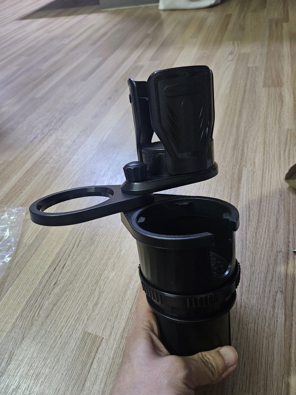 RUNHome 차량용 3 IN 1 컵홀더 사이즈 조절 만능 대형 컵거치대 이미지 4