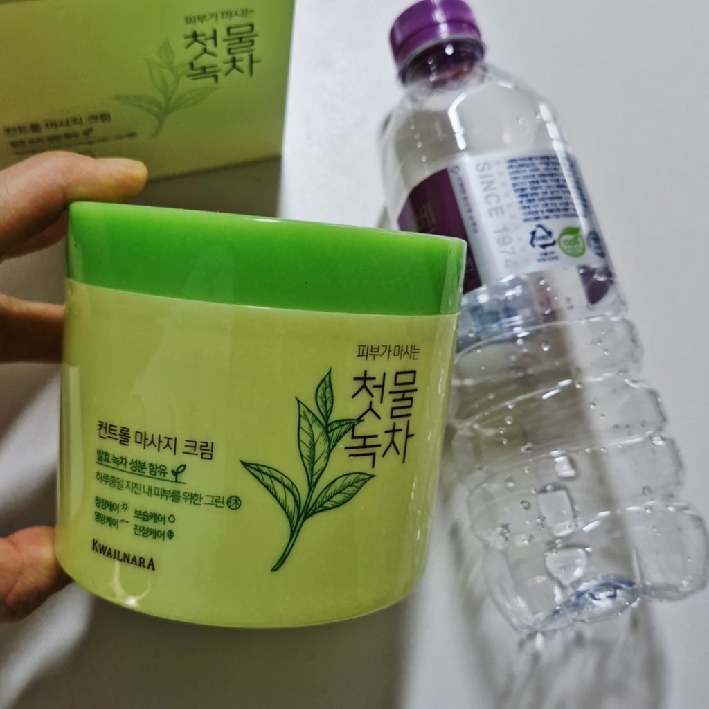 과일나라 첫물녹차 컨트롤 마사지 크림 이미지 3