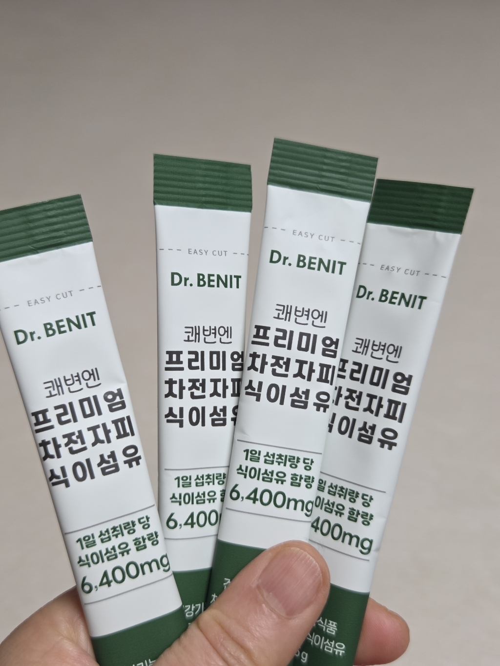 쾌변엔 프리미엄 차전자피 식이섬유 30회분, 1개 실사용 후기 | 효과 있을까? - 상품 이미지 4
