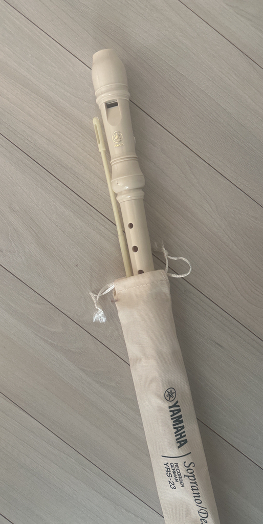 야마하 소프라노 리코더 YRS23G 저먼식 + 악기천 이미지 3