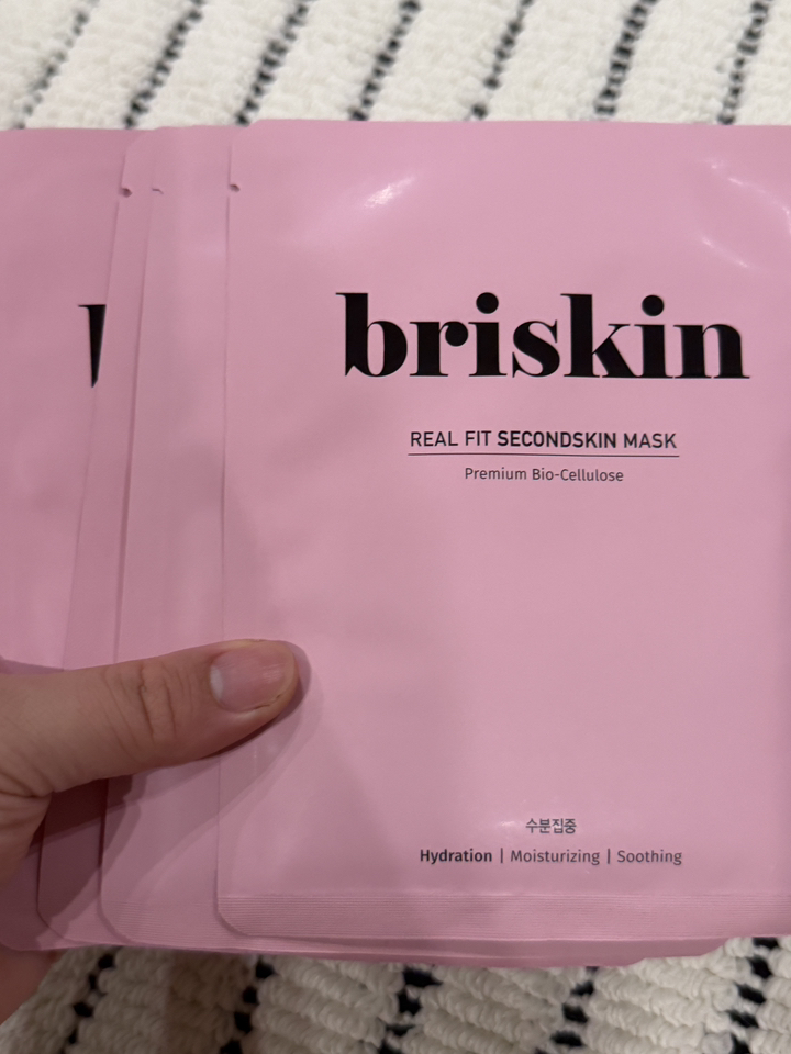브리스킨 리얼핏 세컨드스킨 마스크 수분집중 이미지 4