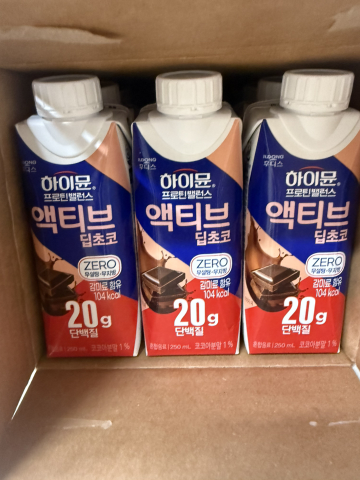하이뮨 프로틴 밸런스 액티브 딥초코 제로 250ml, 54개 솔직 후기 | 실사용자 리뷰 분석 - 상품 이미지 2