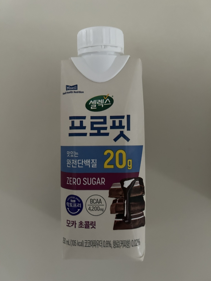 셀렉스 프로핏 (모카초콜릿 3팩+밀크바닐라 3팩+바나나 3팩+딸기초코3팩) 이미지 2