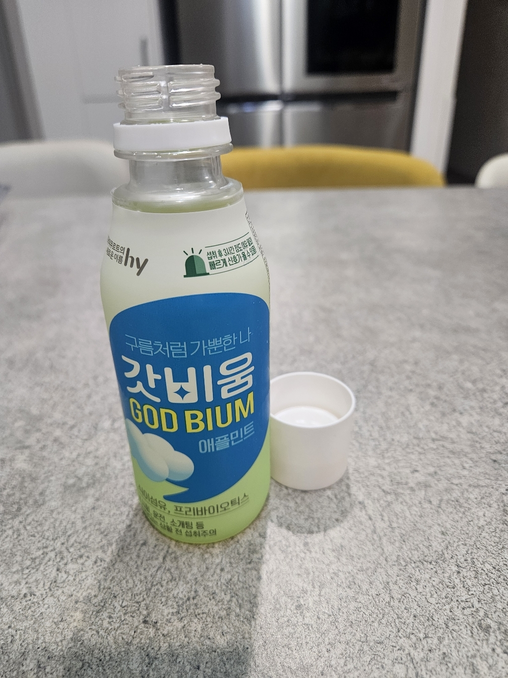한국야쿠르트 갓비움 애플민트 230ml 5개 230ml, 5개 이미지 4