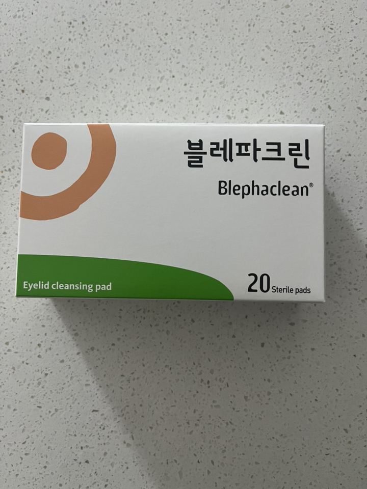 Thea 눈꺼풀 세정패드 블레파크린 20p 이미지 2