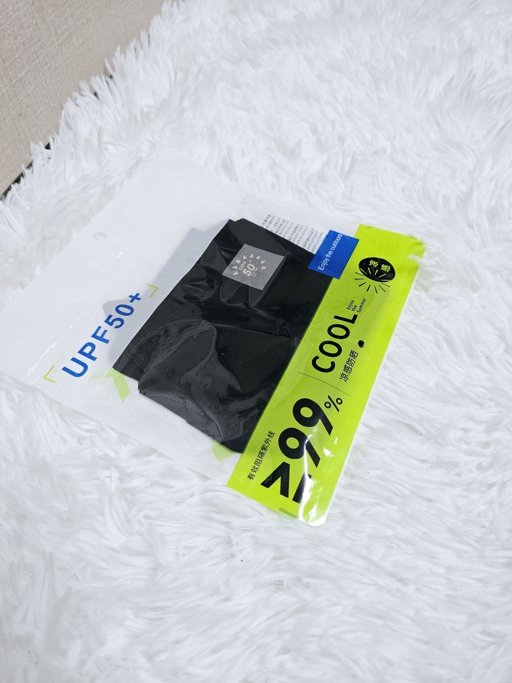 숨편한날 자외선차단 스포츠 골프 실크 마스크 1+1 사계절, 2개, 블랙... 솔직 후기 | 실사용자 리뷰 분석 - 상품 이미지 4