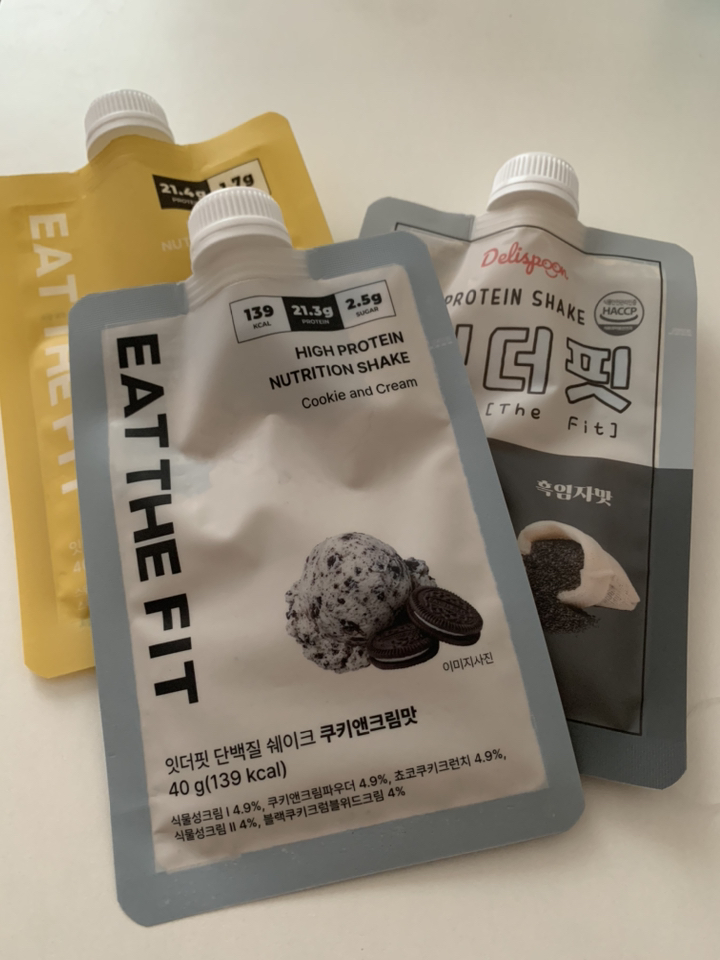 잇더핏 단백질 쉐이크 스타터 패키지 9종 9가지맛 솔직 후기 | 실사용자 리뷰 분석 - 상품 이미지 2