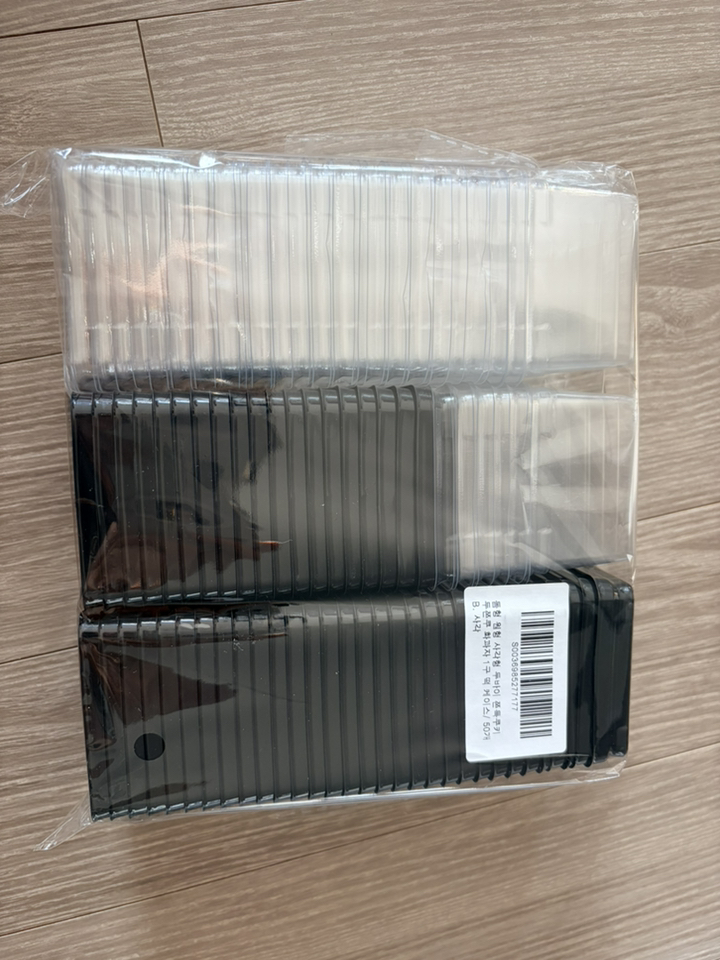 돔형 원형 사각형 투명한 다용도 플라스틱 포장 케이스 이미지 2