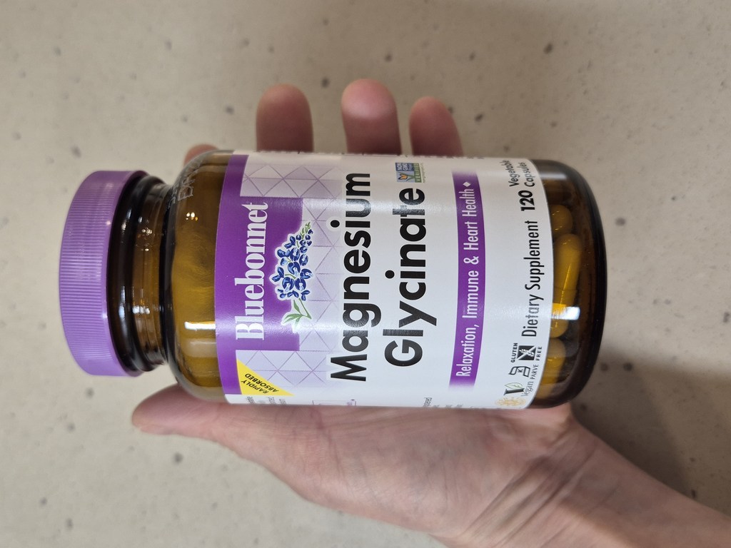 블루보넷 마그네슘 글리시네이트 400mg 베지터블 캡슐 이미지 4