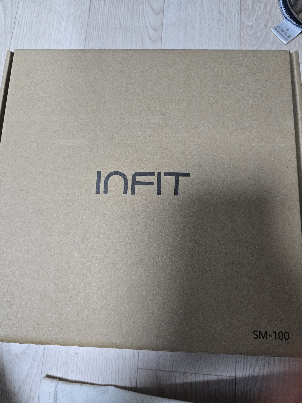 인핏 민트 스트라이프 디지털 체중계 이미지 3