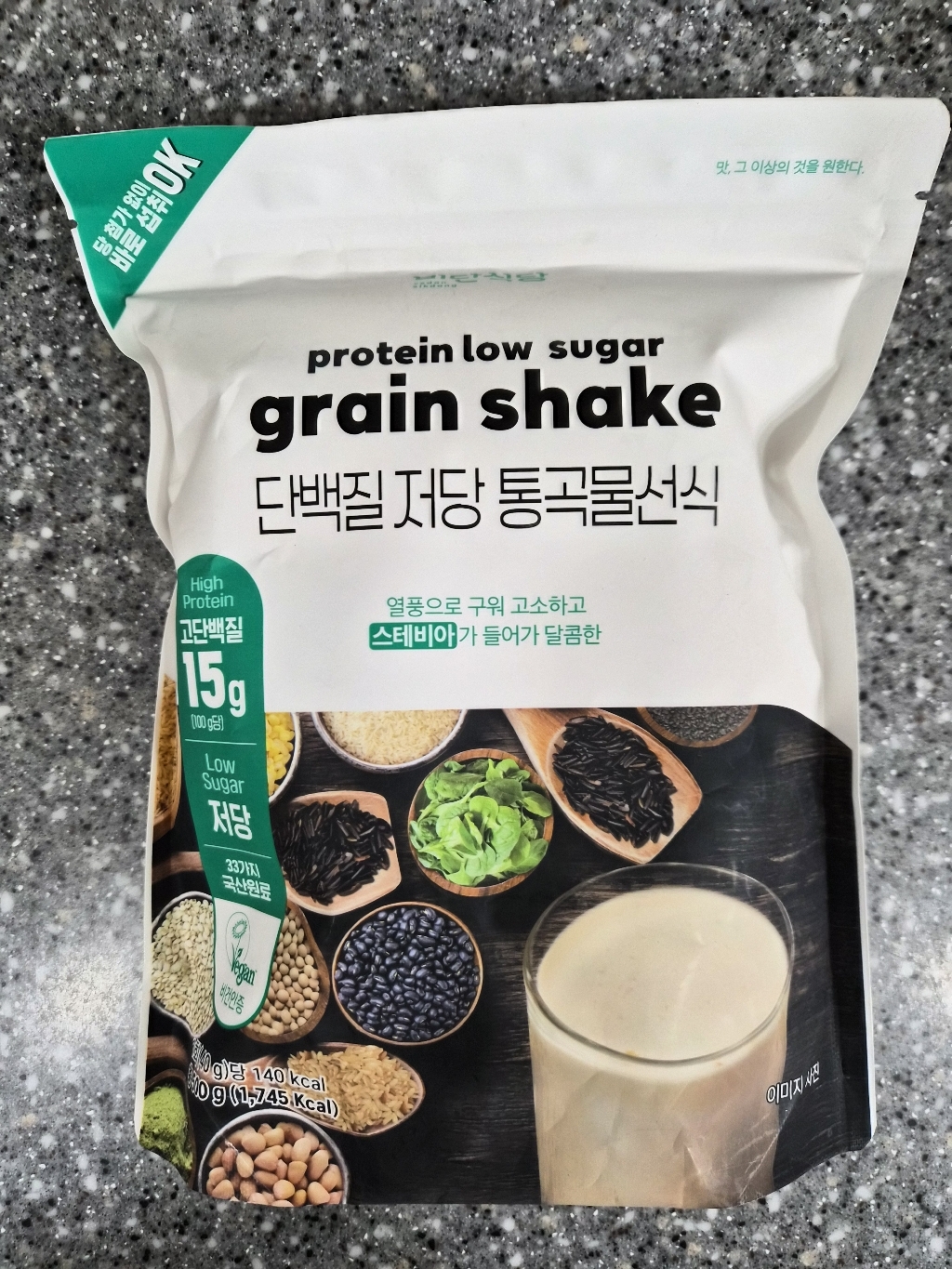 비단식당 단백질 저당 통곡물선식 500g, 1개 이미지 3