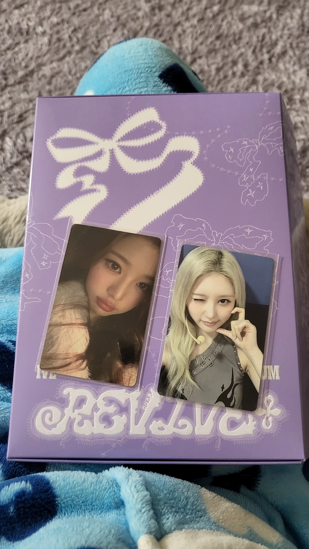 (초판)아이브 앨범 한정반 LOVED IVE버전+특전 2장 정규2집 IVE REVIVE+ 리바이브 특전포카 러브드 아이브 뱅뱅 블랙홀 이미지 3