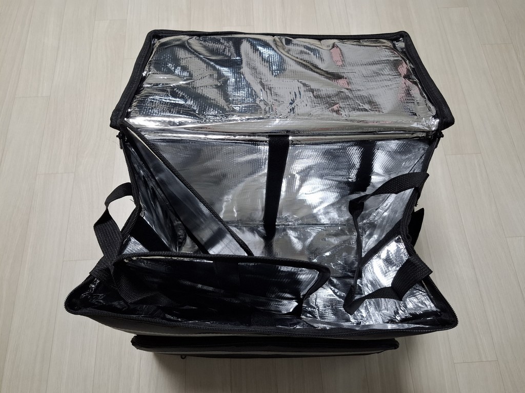 대용량 확장형 보온보냉 백팩 배달가방 실사용 후기 | 효과 있을까? - 상품 이미지 4