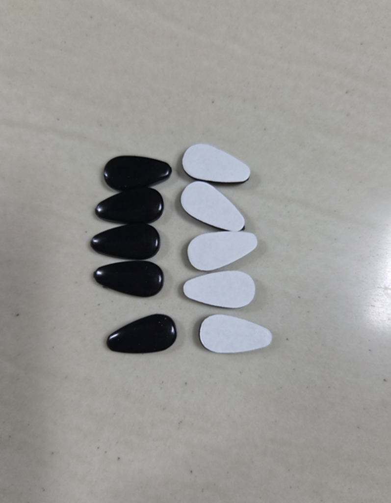 원앤모어 안경 흘러내림 방지 미끄러방지 실리콘 에어쿠션 코패드 코받침 5세트 이미지 4