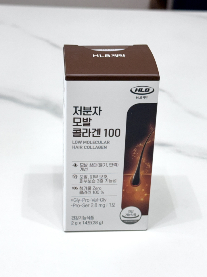 에이치엘비 저분자 모발 콜라겐 100 14p 28g, 1개 이미지 2