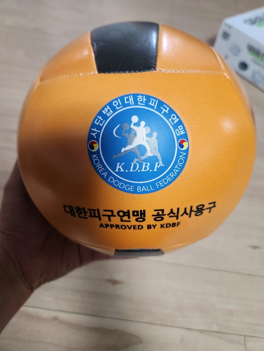 대한피구연맹 공식사용구 공인피구공 피안 학교 경기용 시합용 피구공 닷지볼 초등용 이미지 4