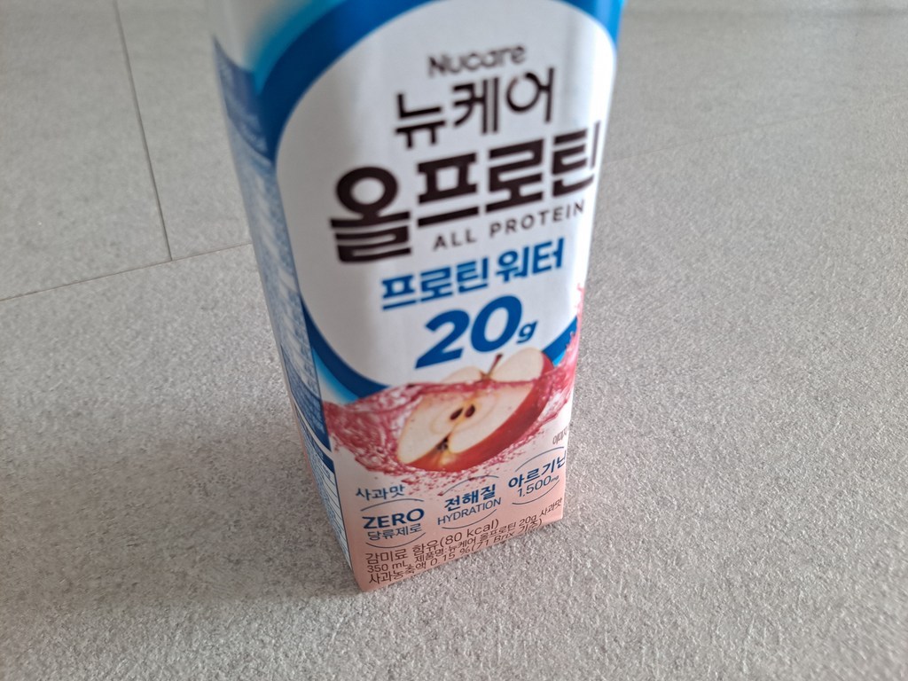 뉴케어 올프로틴 사과맛 프로틴 워터 350ml, 18개 이미지 4