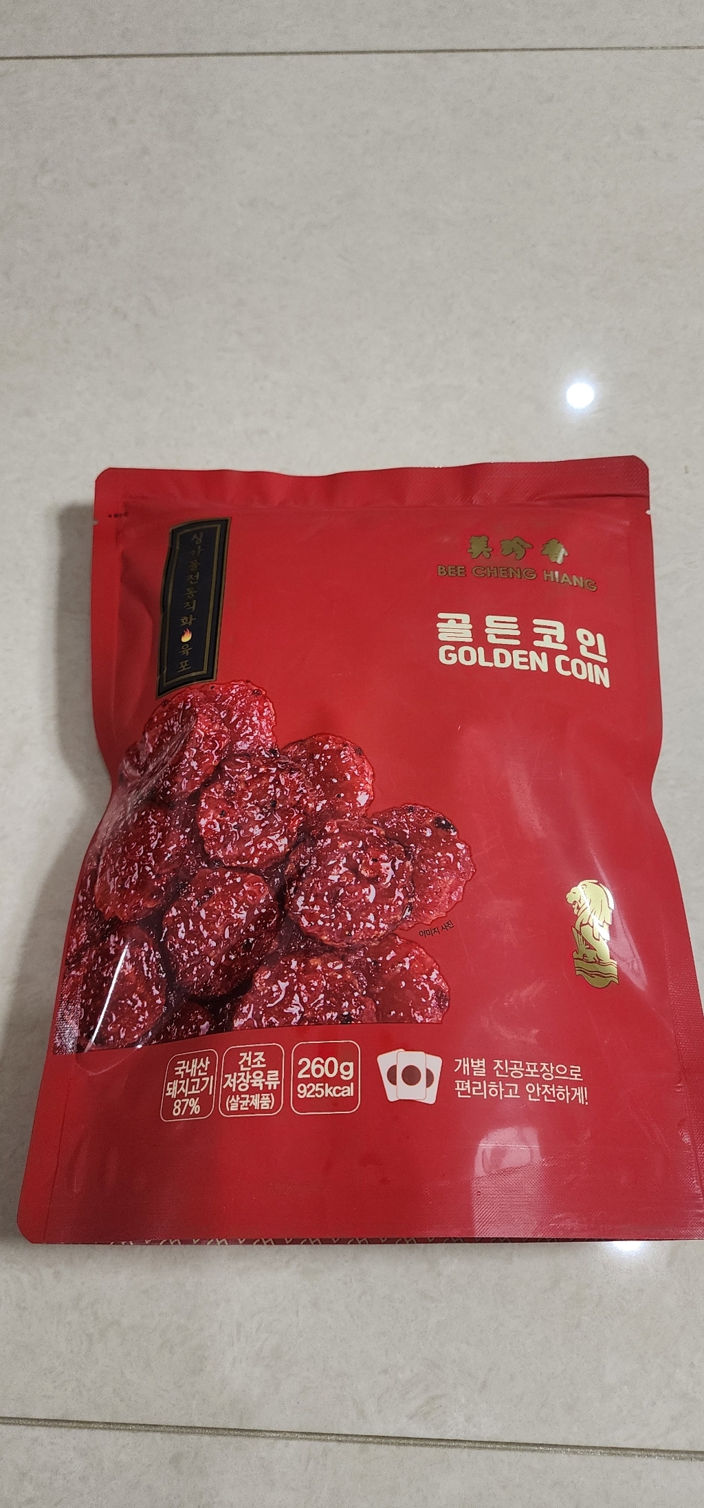 비첸향 골드코인 육포 260g, 1개 이미지 4