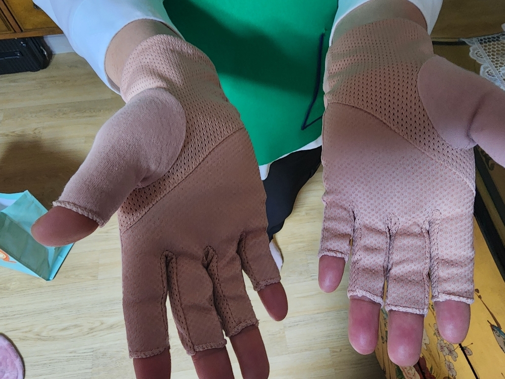 벨지안 예쁜 자외선차단 운전장갑 이미지 3