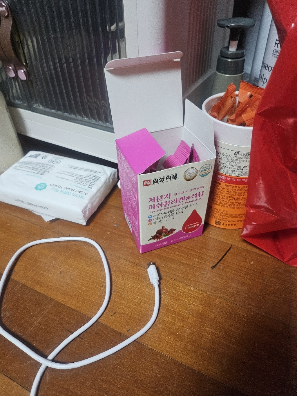 일양약품 저분자 피쉬 콜라겐 앤 석류 60g, 3박스 맛있게 먹은 솔직 후기 - 상품 이미지 2