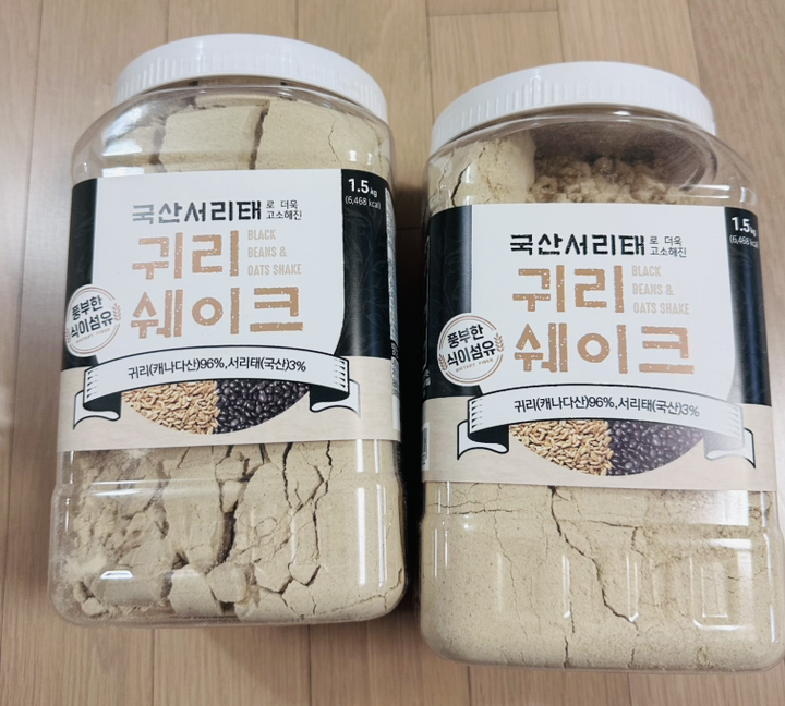 태광선식 국산서리태로 더욱 고소해진 귀리쉐이크 1.5kg, 1개 솔직 후기 | 실사용자 리뷰 분석 - 상품 이미지 2