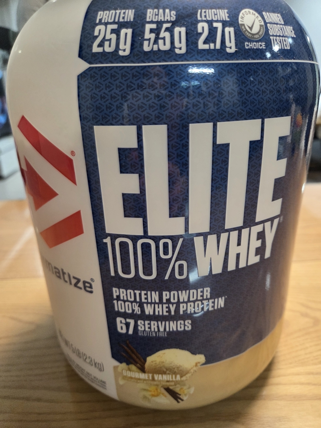 다이마타이즈 엘리트 웨이 프로틴 파우더 고메 바닐라 운동러 솔직 후기 | 실사용 리뷰 - 상품 이미지 3