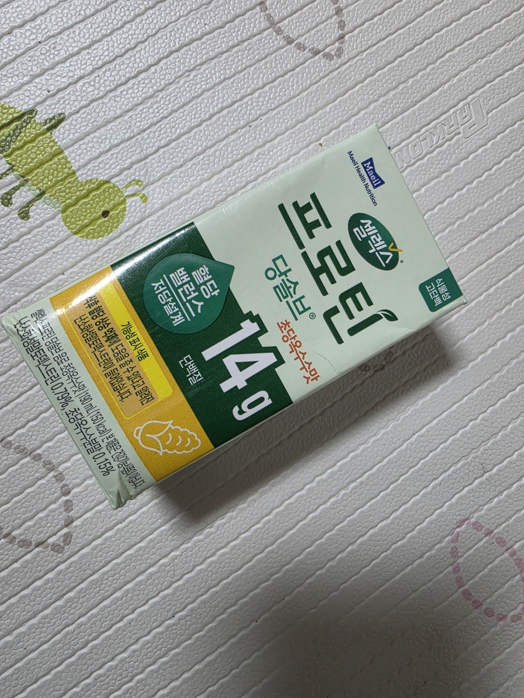 셀렉스 식물성 고단백 프로틴 당솔브 음료 초당옥수수맛 190ml, 24개 솔직 후기 | 실사용자 리뷰 분석 - 상품 이미지 4