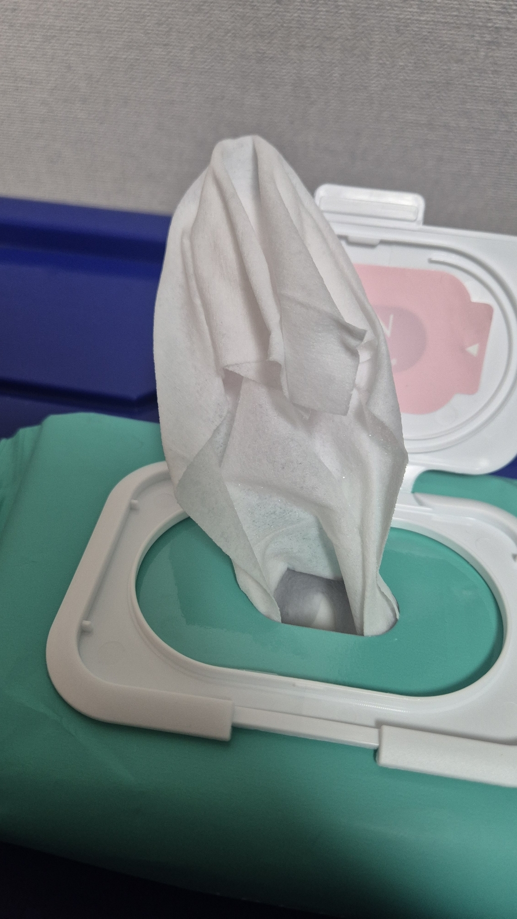 입큰 퓨어 알로에 노워시 클렌징 티슈 387g 이미지 4
