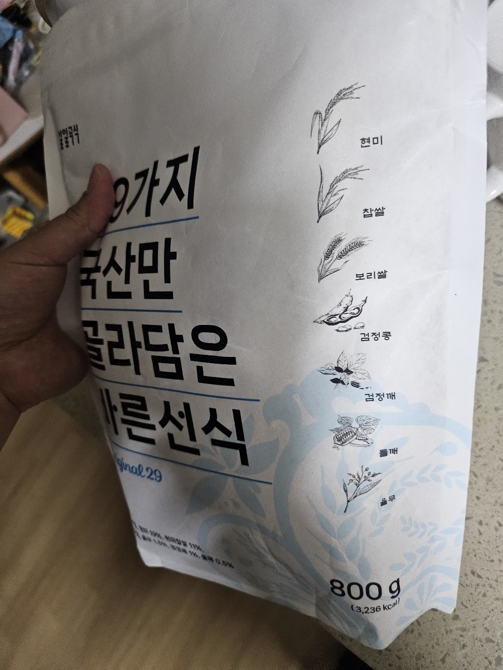 일일곡식 29가지 국산만 골라담은 바른선식 800g, 1개 이미지 3