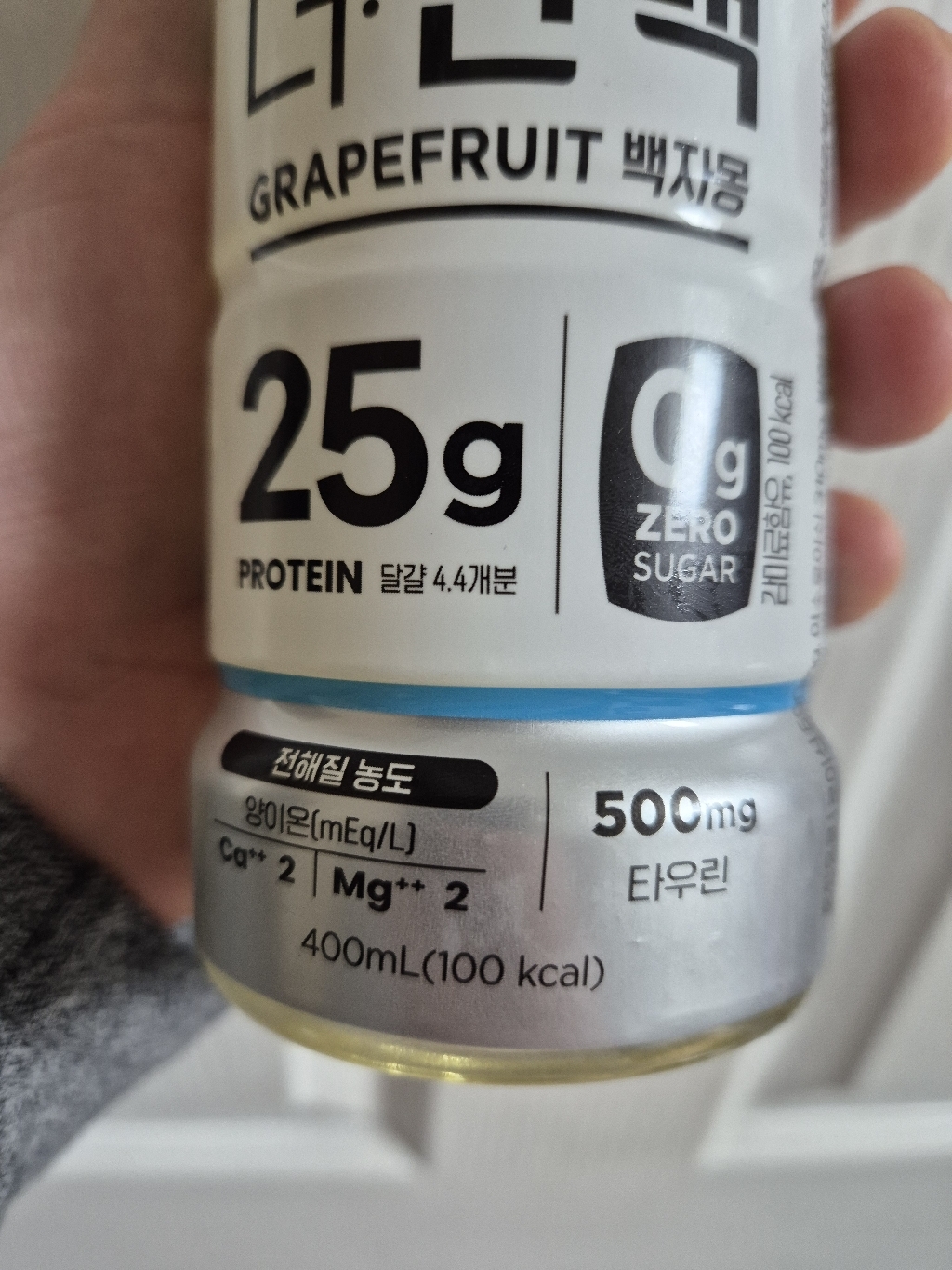 더단백 워터 프로틴 백자몽 400ml, 10개 솔직 후기 | 실사용자 리뷰 분석 - 상품 이미지 2